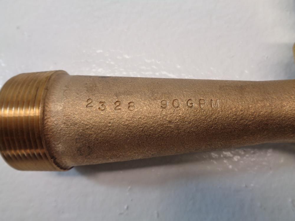 Akron Brass In-Line Foam Eductor 1.5" NPSH x 1.5" NPT, 90 GPM, #23280002